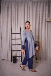 Blue ash by De Belles – Pakistani Women's Clothing